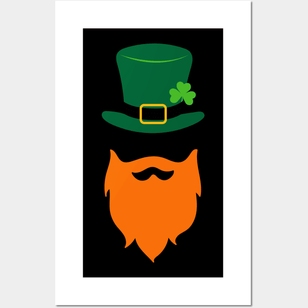 Leprechaun Beard Wall Art by taoistviking